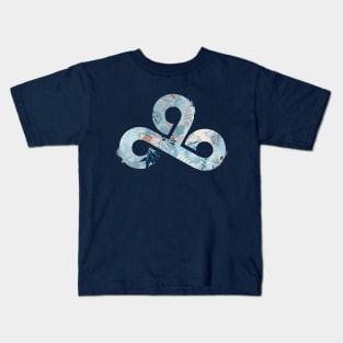 Esports Cloud Gaming Team Distressed Kids T-Shirt